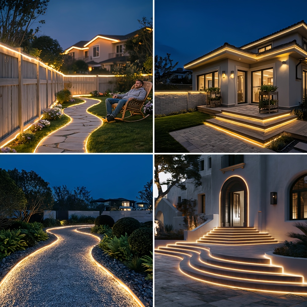 Garden Landscape Lighting Decoration with Smart Light Sensor