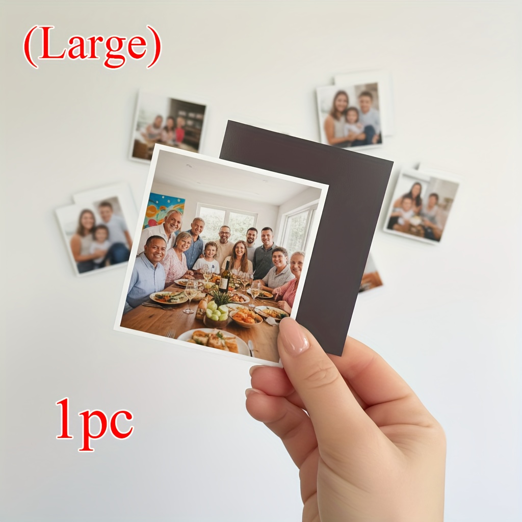 TEMU Personalized Photo Fridge Magnets - Custom Picture Refrigerator Magnets Suitable For Birthdays, Christmas, Valentine's Day, Mother's Day Gifts -