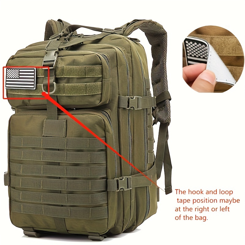 Large Capacity Assault Backpack Suitable Outdoor Camping - Temu