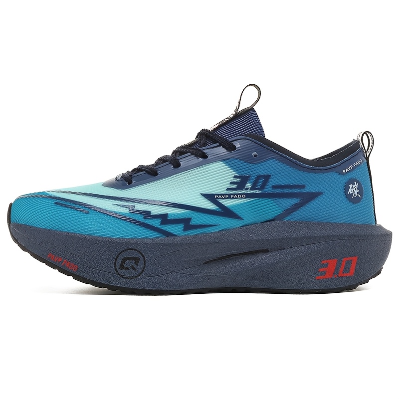 TEMU Zhijing 3.0 Full-palm Carbon Plate Popcorn Couple's Sneakers, Professional Marathon, Short And Long Distance Racing Running Shoes, Random