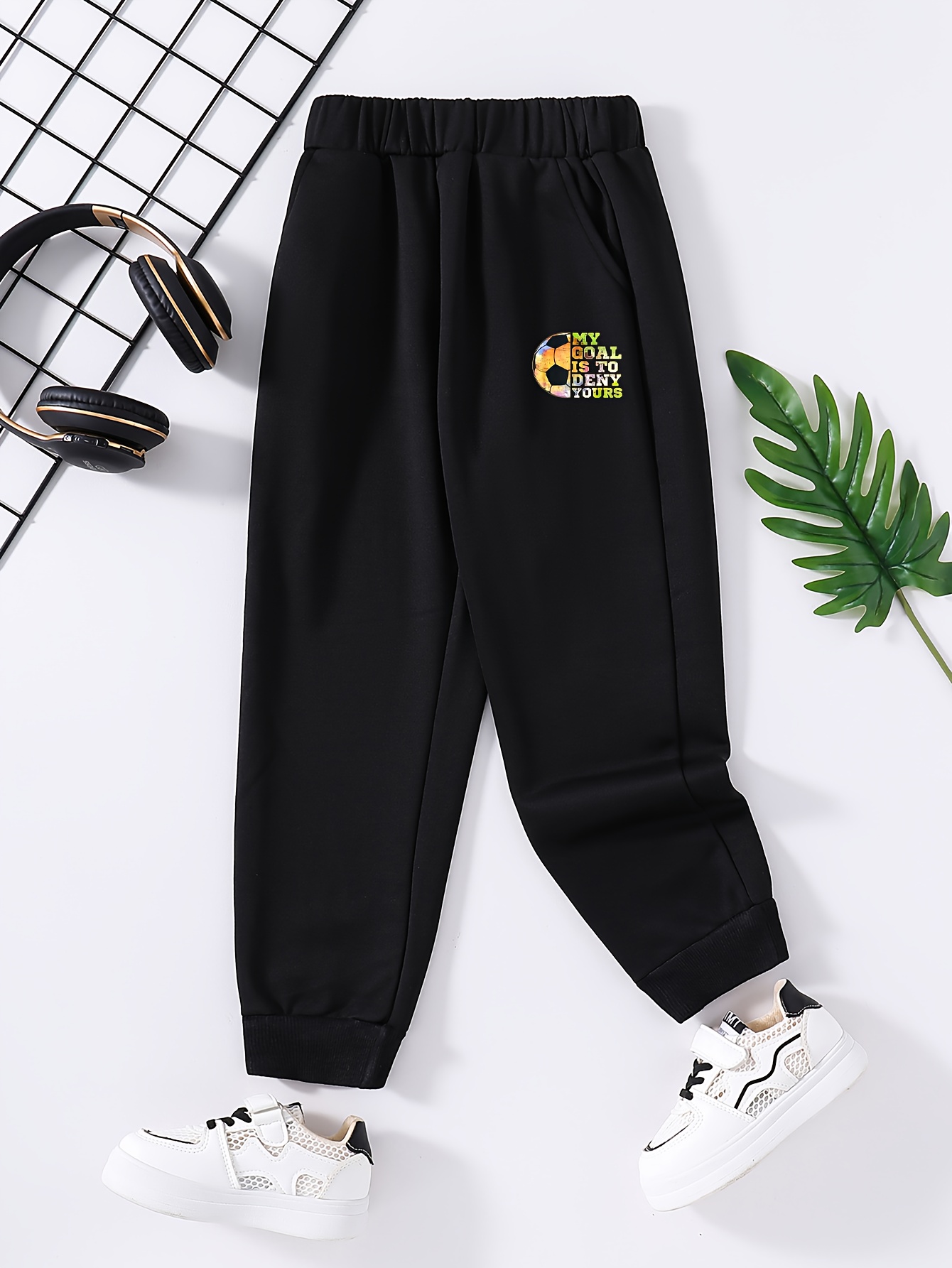 Comfortable Men's Jogger Sweatpants Pockets Active Sports - Temu