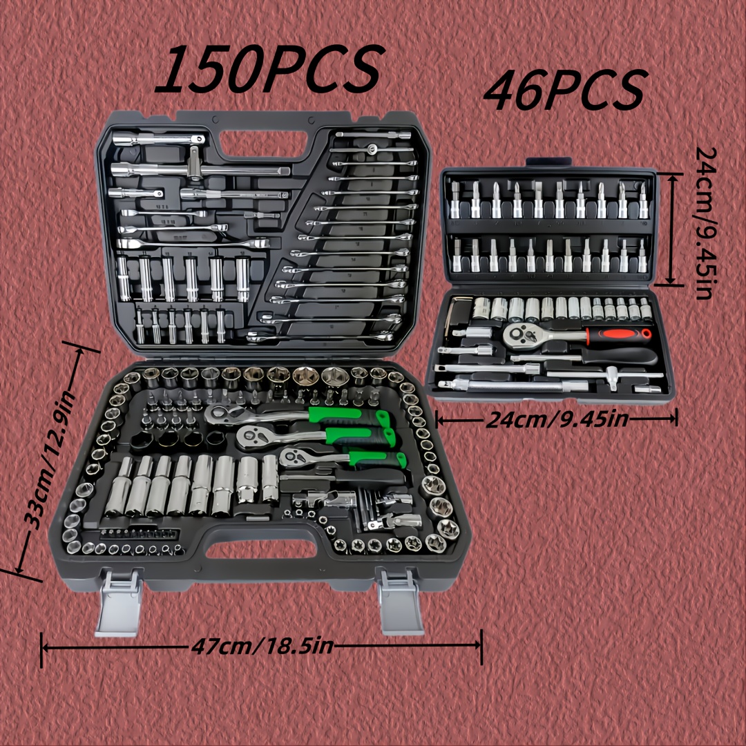 ratchet wrench set sleeve 1/ drive metric extension pole Temu
