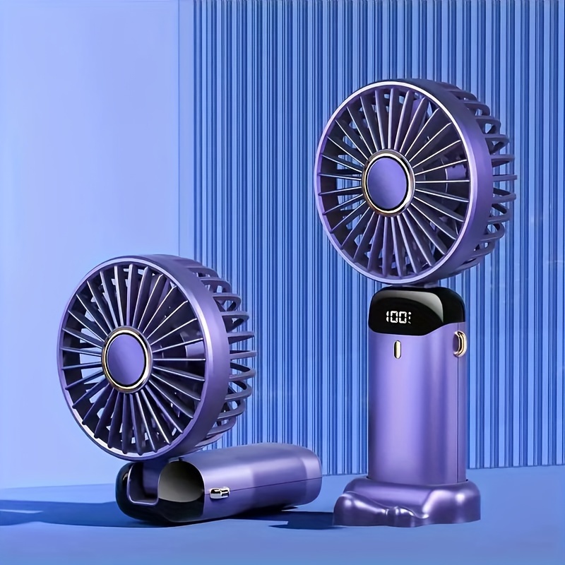 1pc ventilateur portable led mini usb rechargeable options - Temu Morocco