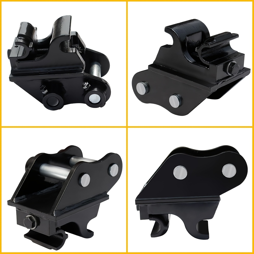 Image of Mini Excavator Attachments Quick Change Hitch For Small Digger Quick Coupler Fit Most Of Up To Excavators