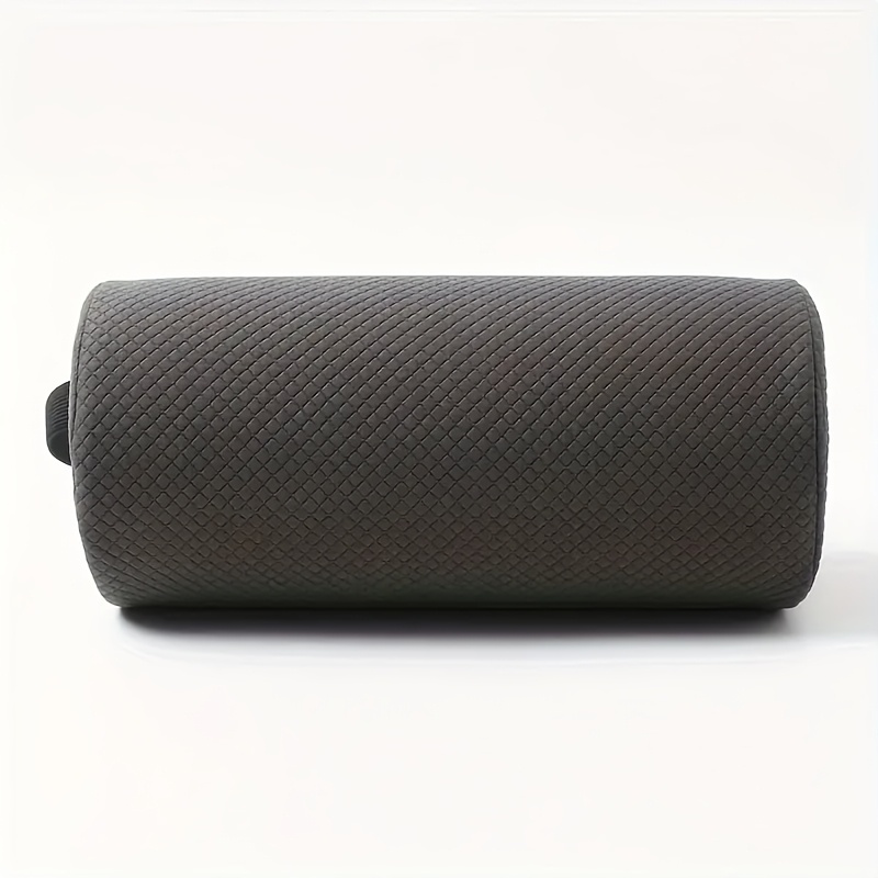 ergonomic memory foam back support pillow for office chair breathable durable comfortable lumbar cushion neck roll support   for lower   from car office chair computer ergonomic portable travel pillow chest posture   seat pad soft woven polyester cover machine washable Product details 0