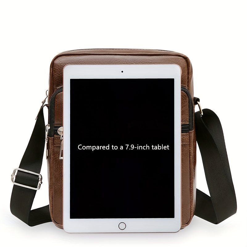 casual lightweight sling bag for men zipper satchel bag   classic satchel bag Product details 9