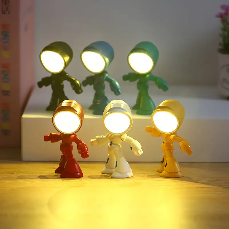 1 mini night light led cartoon cute light desktop decoration desk lamp holiday gift ideal gift for halloween christmas thanksgiving new year Product details 8