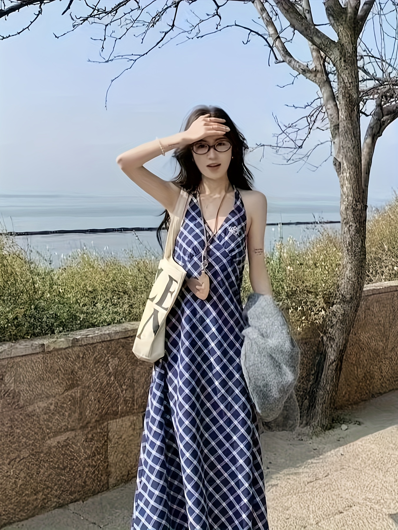 korean backless dress Korea Avenue main image 0