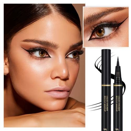 1 waterproof eyeliner long lasting easy to apply with precision tip for smudge proof occasion makeup gift for gilr elegant design eyeliner