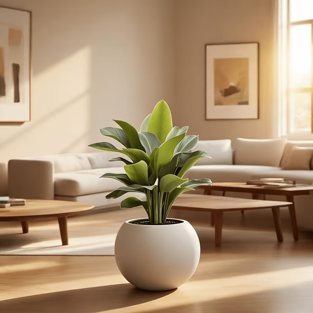 1pc a Large Imitation Rock Planter in Beige, Made of Weather-Resistant Plastic. This Sizable Floor Model Measures 40.01cm by 32.0cm And Is Perfect for Artificial Plants, Various Large Greenery