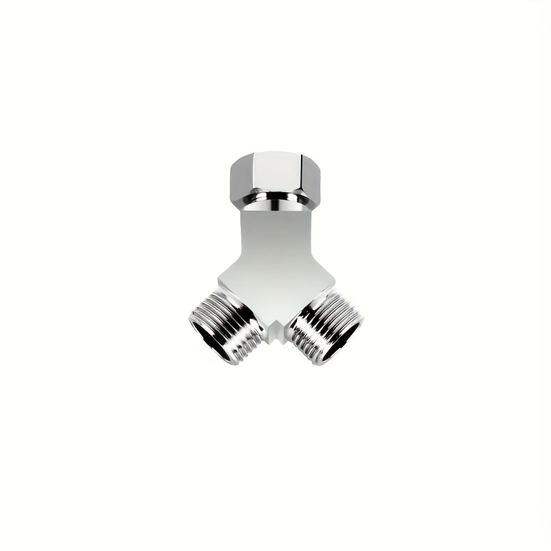 Image of Y-shaped Three-way Splitter, Resistant To Corrosion, Suitable For Kitchen And Bathroom Sinks, With Included Hardware, Leak-proof Construction, Perfect For Household Use