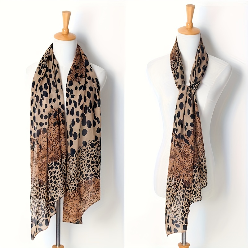 

Fashion Spring/autumn Long-thin Scarf Bohemian Style With Machine Washable And Dry Polyester, Printed Woven Scarf For , Decoration, Sun Protection With Non-elastic, Scarf Type For Mature, Casual Wear