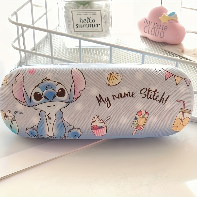 E-shop Autorisiertes 1-teiliges Stitch Brillenetui, geeignet für Desktop-Organisation, täglichen Gebrauch, Reisen, Camping, ideales Geschenk für