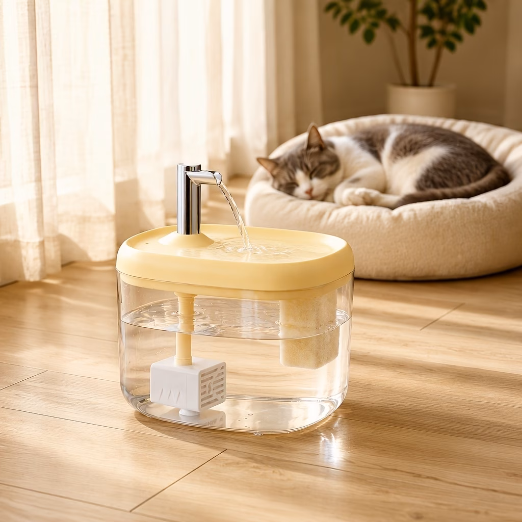5l large capacity automatic pet water fountain in 3 colors suitable for pets usb powered no batteries required safe and reliable with automatic water circulation from a pet owner Product details 4