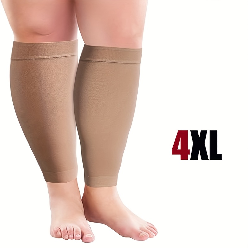 TEMU 1 paar PC unisex compressiekousen met getrapte druk in grote maten voor hardlopen, fitness, winkelen en vrijetijdskleding