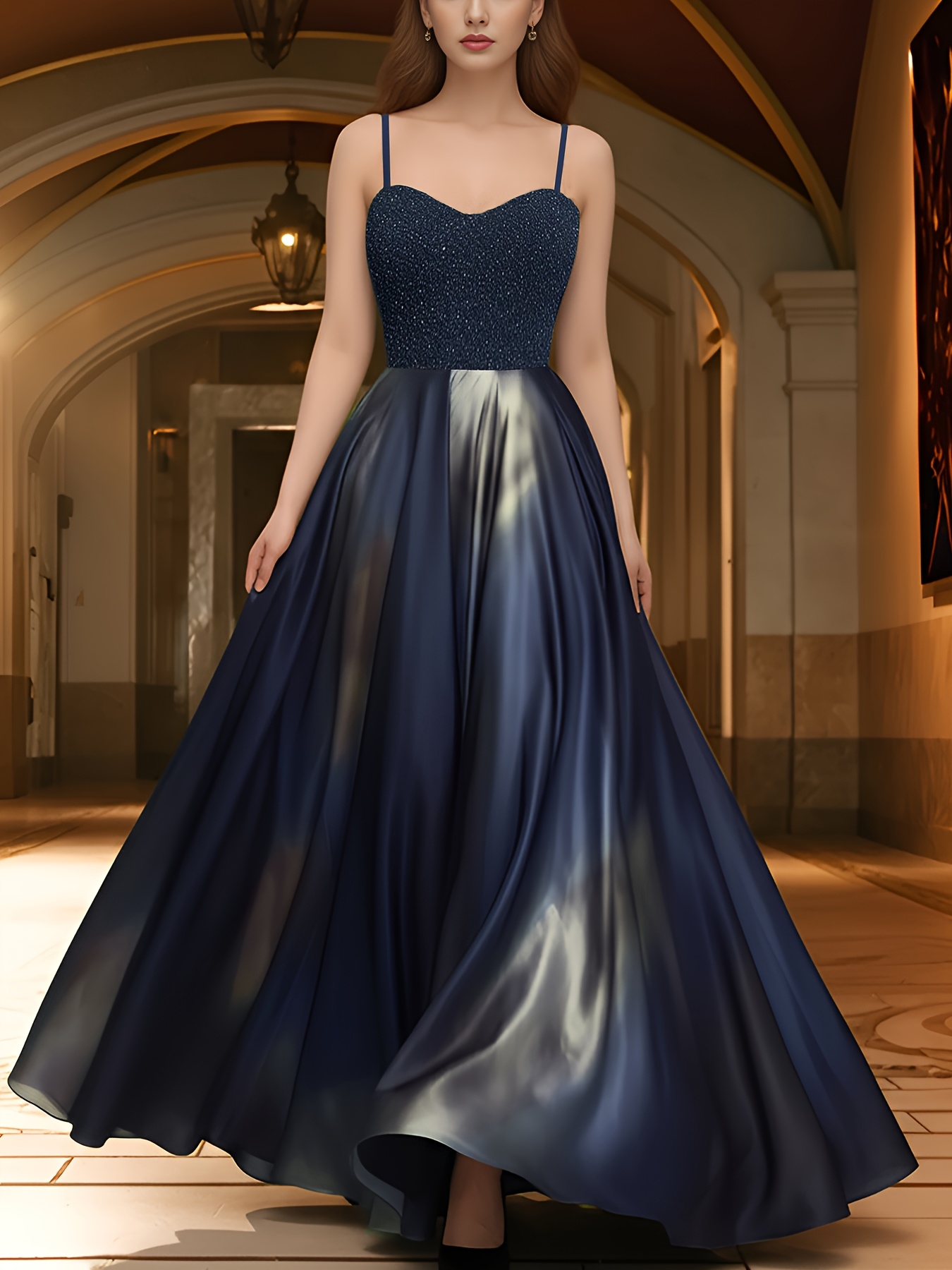 green emerald velvet dress Zelda Side Slit Velvet Sequin Gown