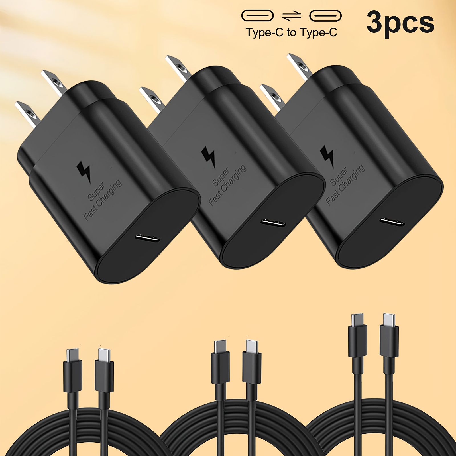 

Fast Charger Type C, Type C Wall Charger 4ft Cable Fast Charging S23 Ultra/s23/s23+/s22/s22 Ultra/s22+/s21 Ultra/s20 Ultra/note 20/note 10/z Fold 3