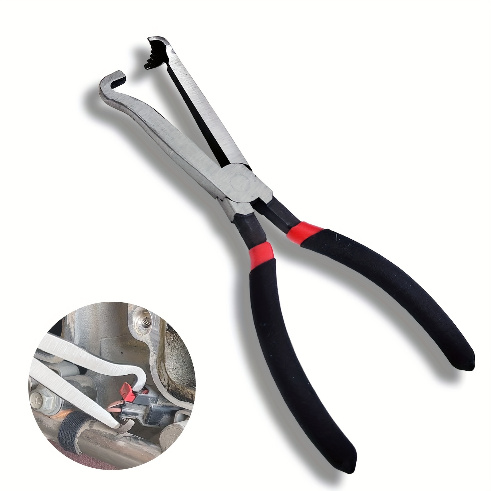 TEMU Household Upgraded 37960 Electrical Disconnect Pliers, 8in Automotive Tools Electrical Connector Pliers, Automotive Electrical Plug Connector