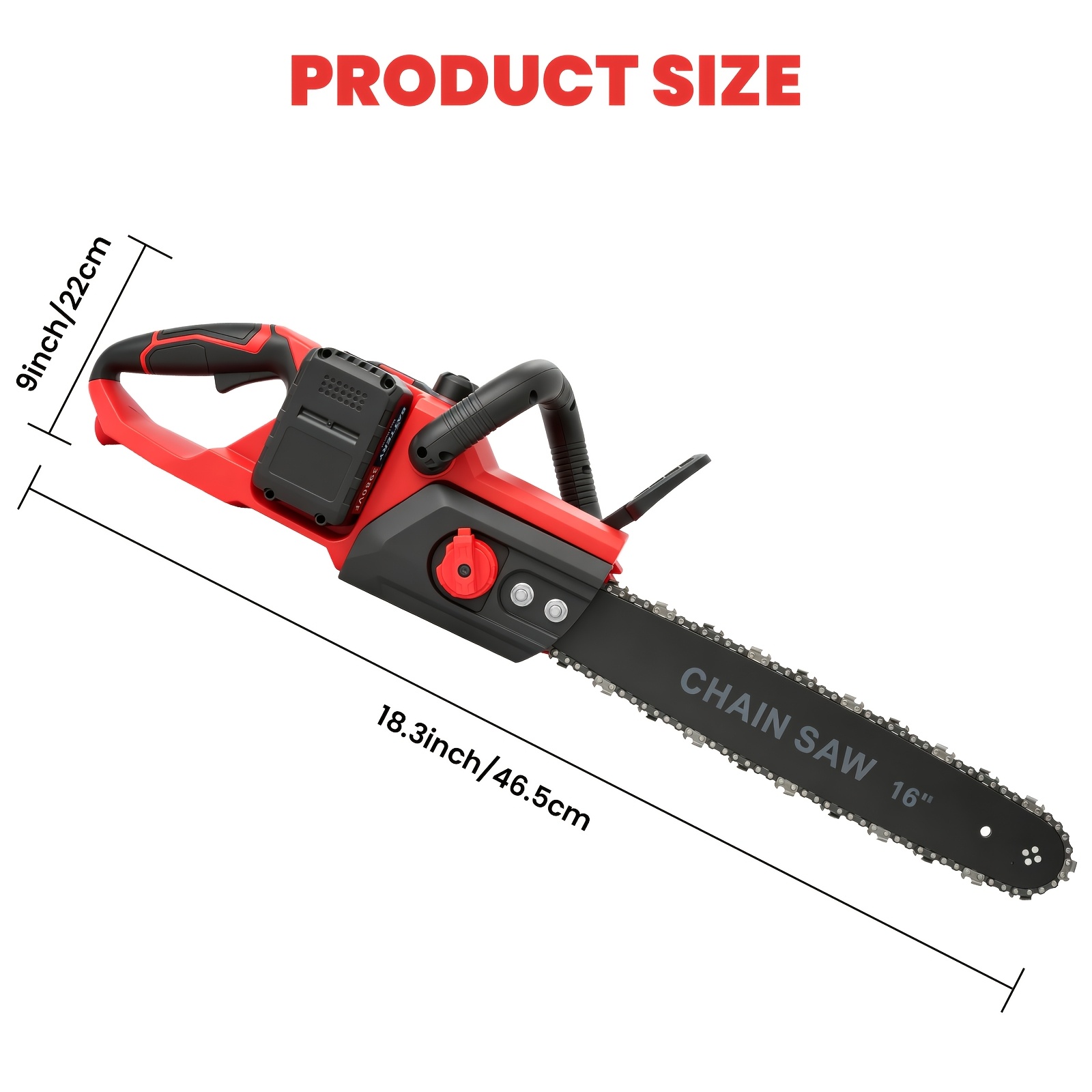 42v cordles saw 1500w brushless motor 32 8 ft   speed 16 guide bar 2x 4000mah batteries 45 80 min   auto   tool free tension 3 chains 2   for tree wood cutting fathers day gift for men