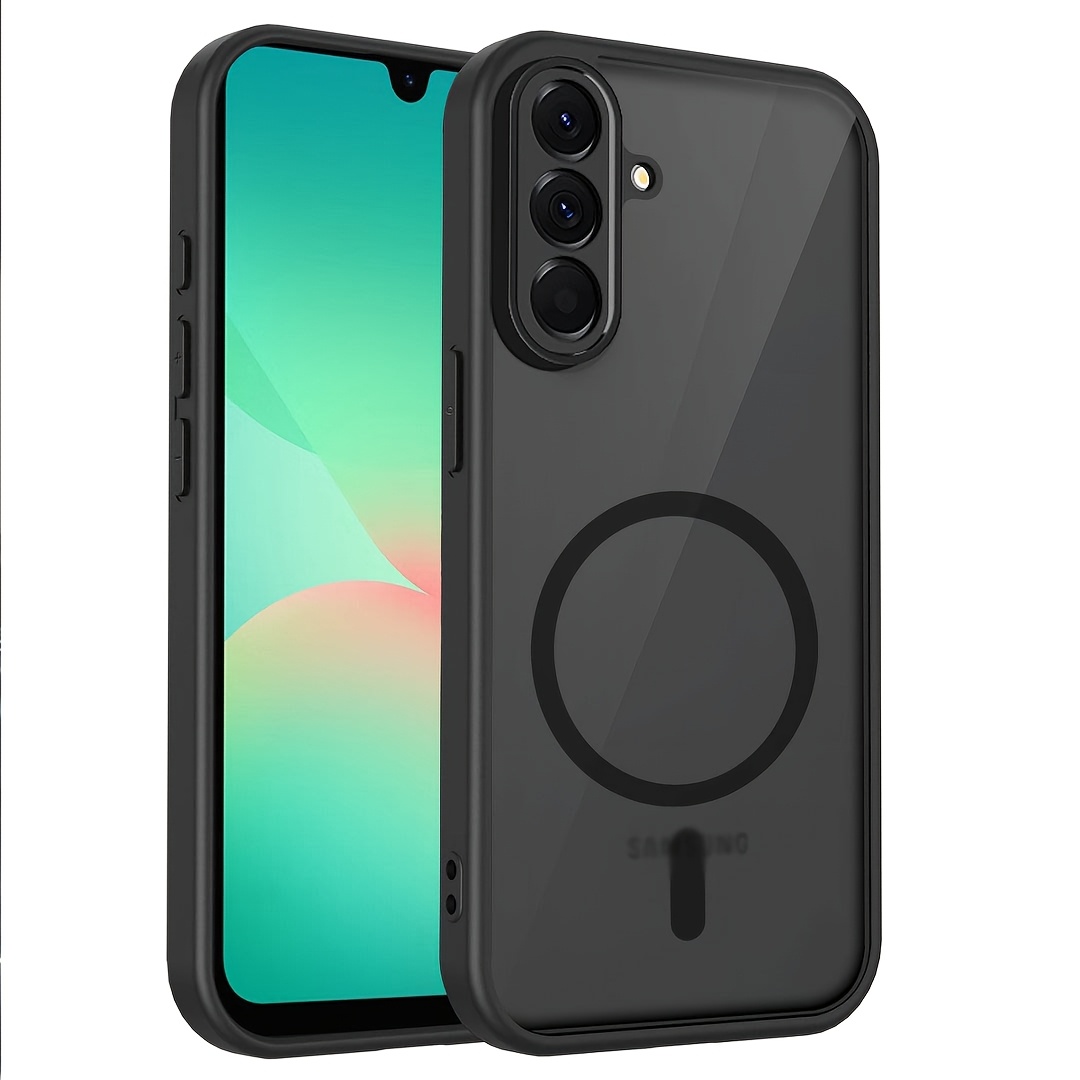 TEMU Phone Case: Matte Textured Magnetic Phone Case, Compatible With Galaxy S26/s26 Plus/s26 Ultra, A Comfortable Grip, Drop And Scratch Resistance,