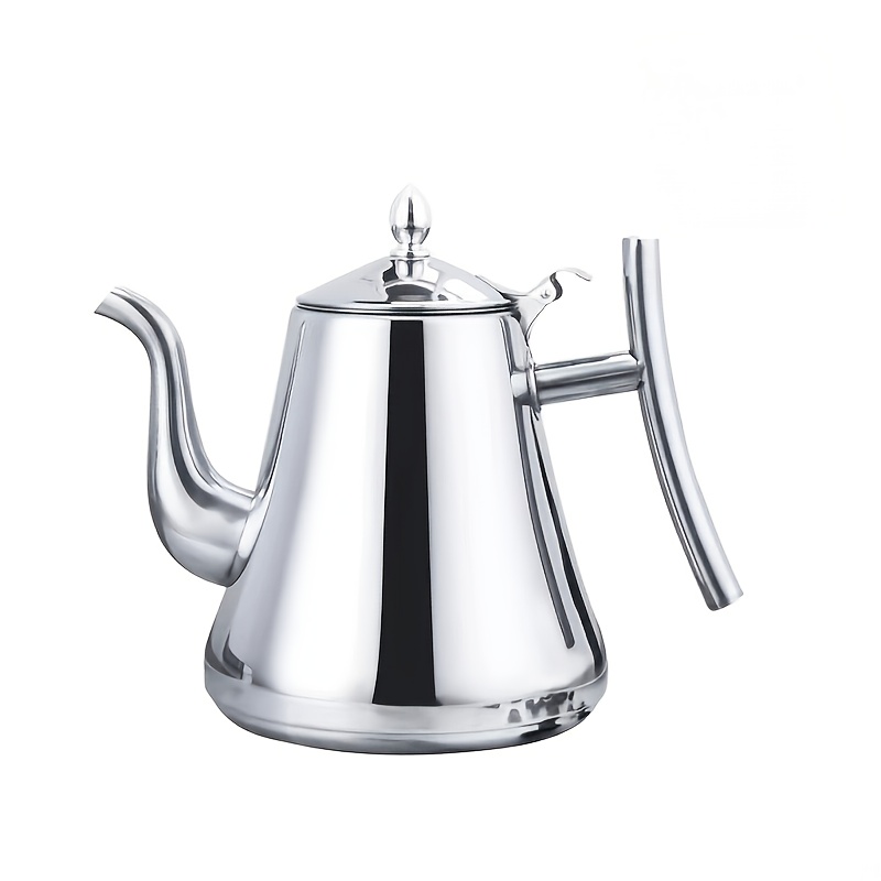 1.5l Household Thickened Stainless Steel Kettle With Filter Teapot Coffee Kettle Cold Kettle Suitable For , Teapot Induction Cooker Kettle