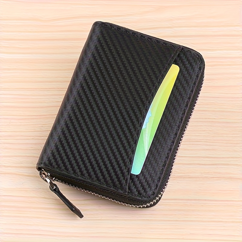 billetera de gran capacidad para hombres, con múltiples ranuras