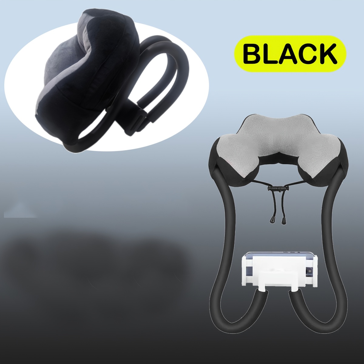 U-shaped neck protection pillow, bedside pillow, foreign trade travel pillow, mobile phone pillow, internet celebrity, same lazy phone holder