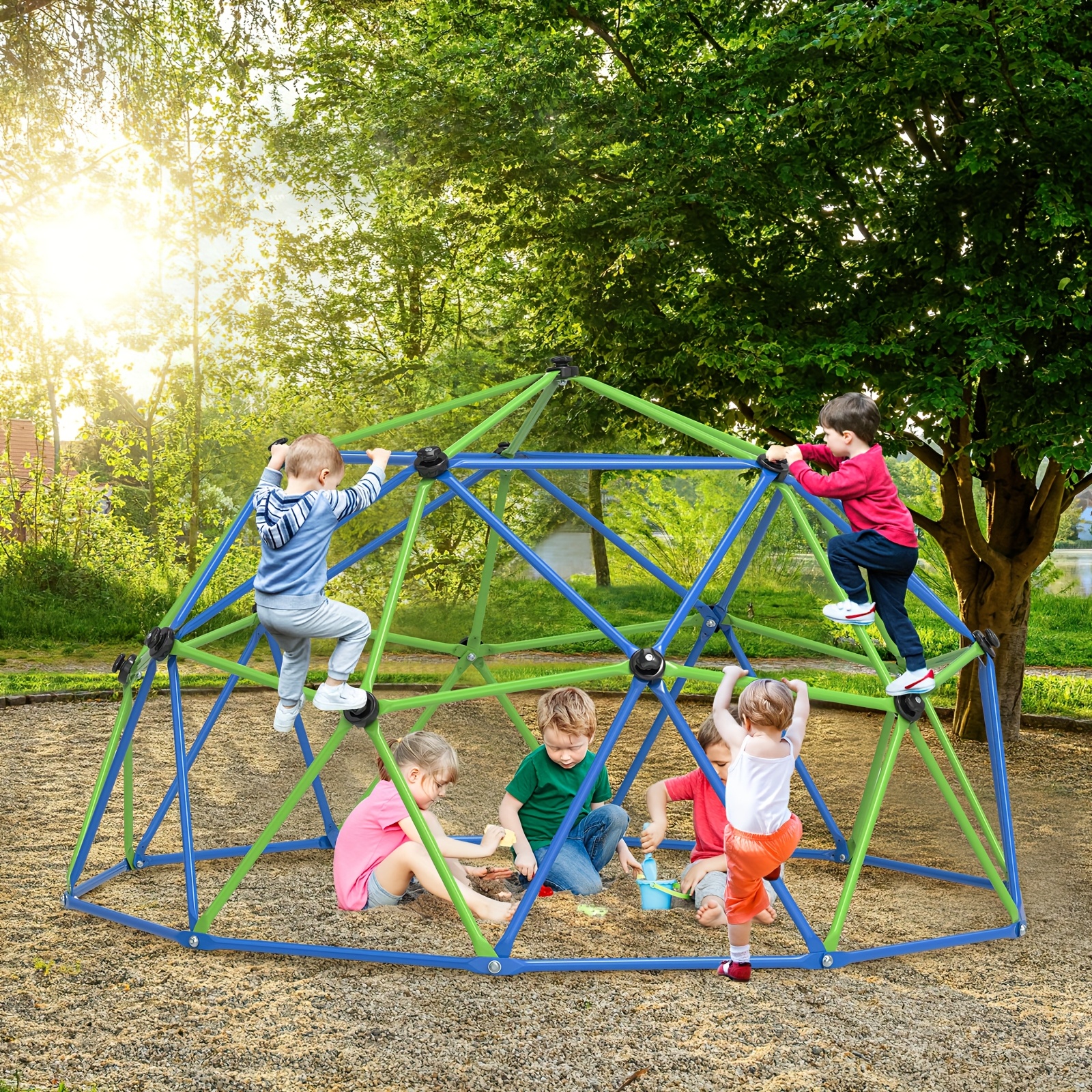 10ft kids climbing dome non backyard - Temu