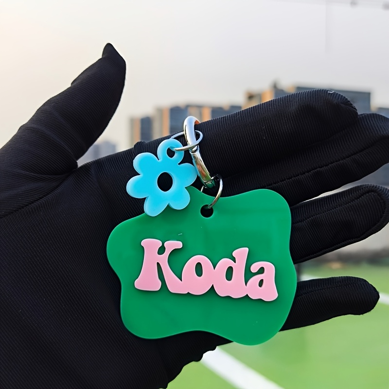 TEMU Custom Acrylic Keychain, Dopamine Color Keychain, Best Friend Keychain, Backpack Charm, Cute Keychain, Mother's Day Gift, Best Friend Gift,