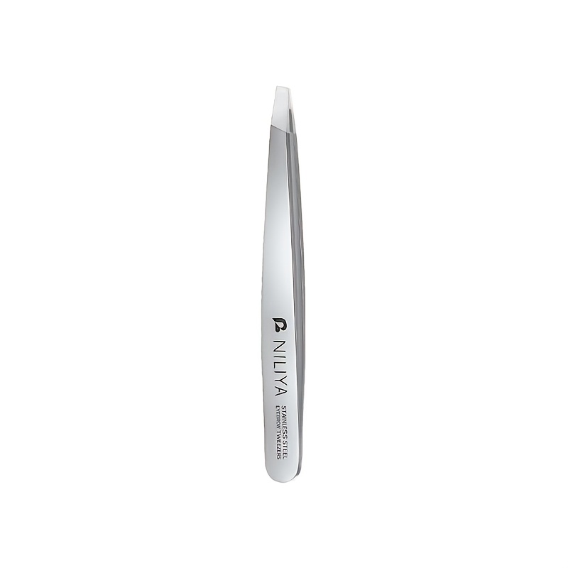 Image of Professional Brand Eyebrow Tweezers, Slant Tip Tweezer For Professional Eyebrow Facial And Hair Removal, With , Made Of Stainless Steel