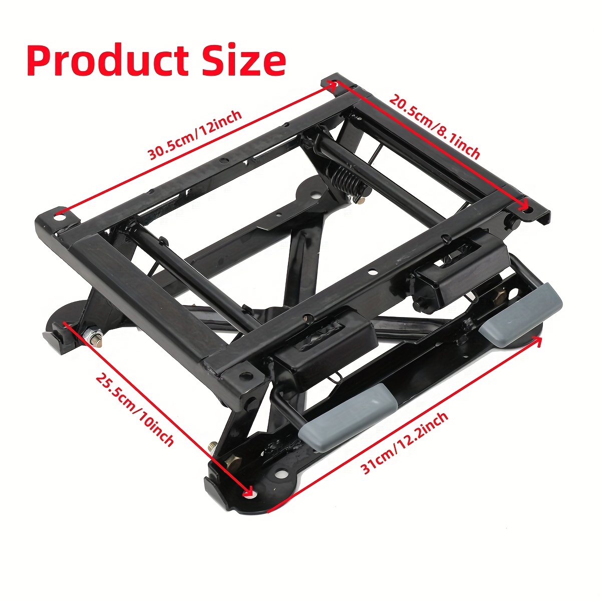 Universal Car Seats Height Adjuster, Steel Alloy Lifting Base