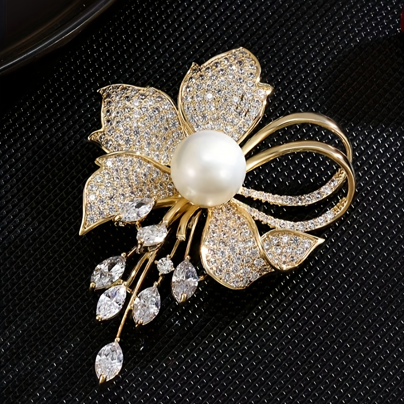 ◇TATIANA◇ [3 sets] Pearl mix brooch set_SE0139 pearl brooch sold on Temu United States
