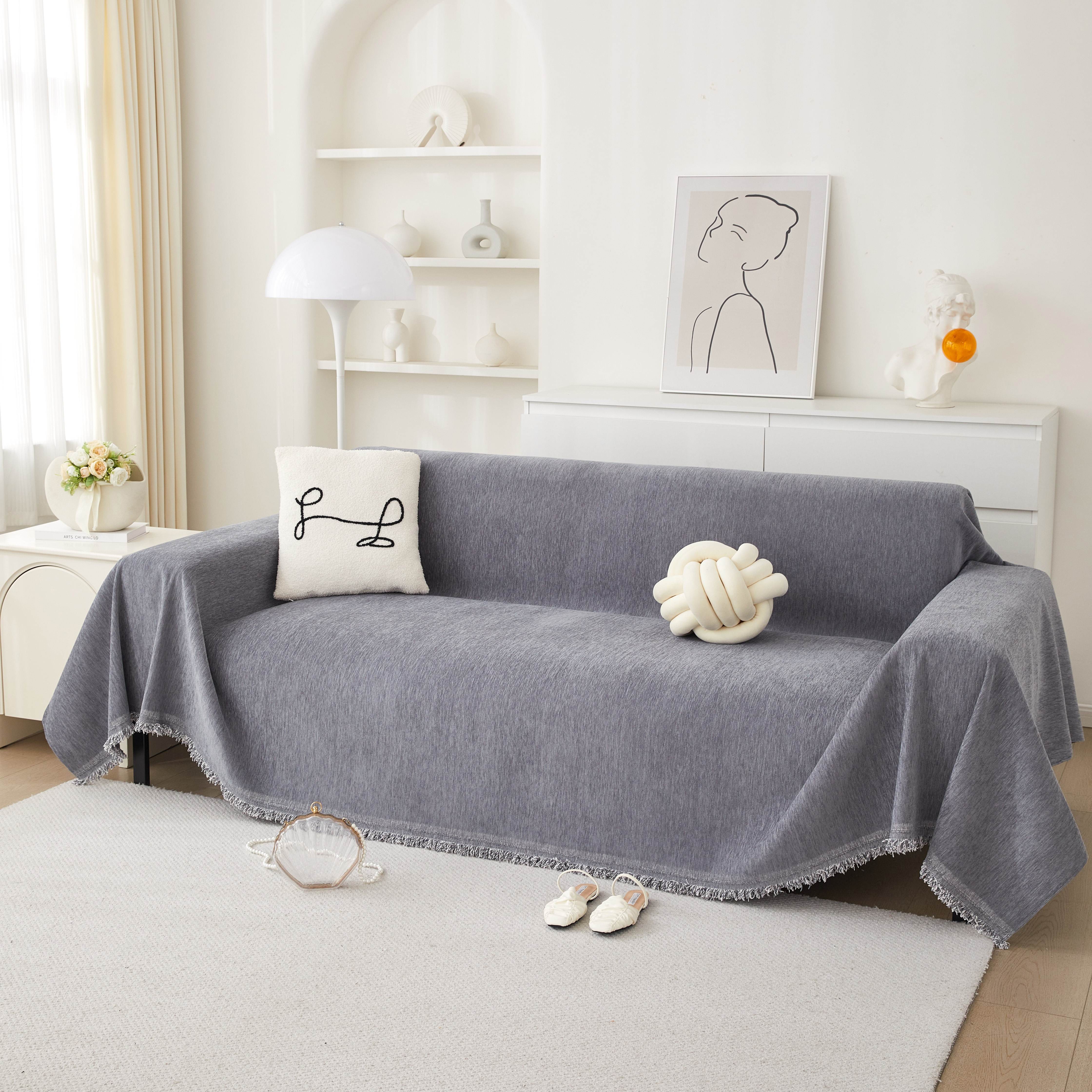 READY STOCK Contemporary Sofa Throw Covers 1pc Waterproof Pet