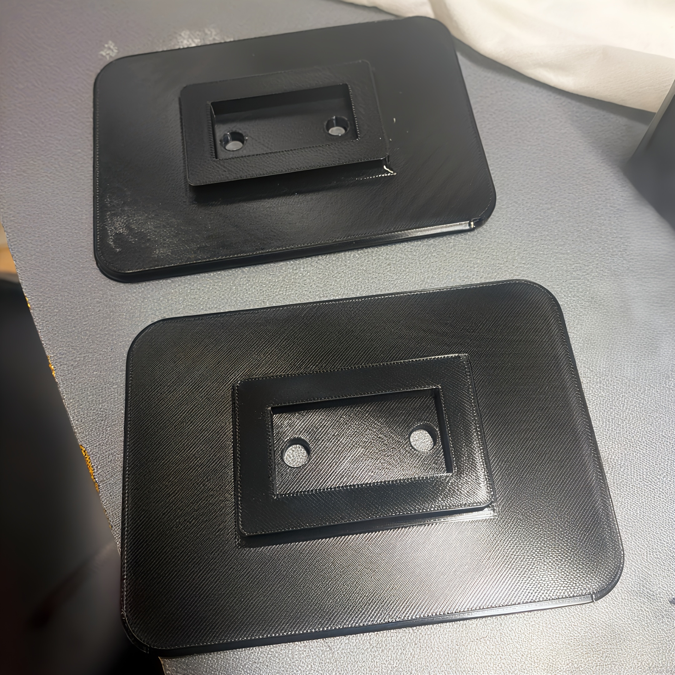 2 Rv Awning Support Footplates, Suitable For , Heavy Base, Suitable For Soft Ground, Gravel, Sand, Anti-sinking Camping Rv Accessories