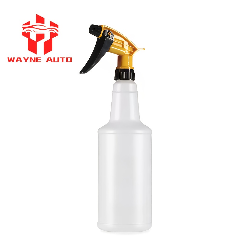 E-shop 26oz/770ml wiederverwendbare, Wassernebel-Autowasch-Sprühflasche mit strapazierfähiger, säure-/alkalibeständiger Autowaschdüse – langlebiges