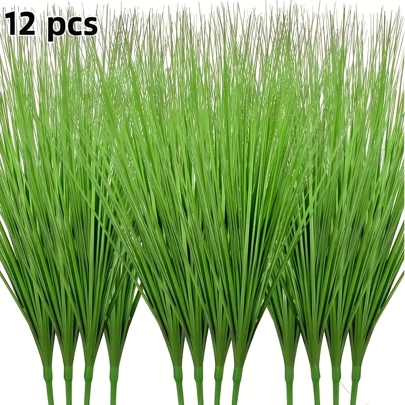 Image of 12pcs Of Artificial Onion Grass, 23.62 Inches Long, For Decorating Gardens And Landscapes, Suitable For Indoor And Outdoor Use