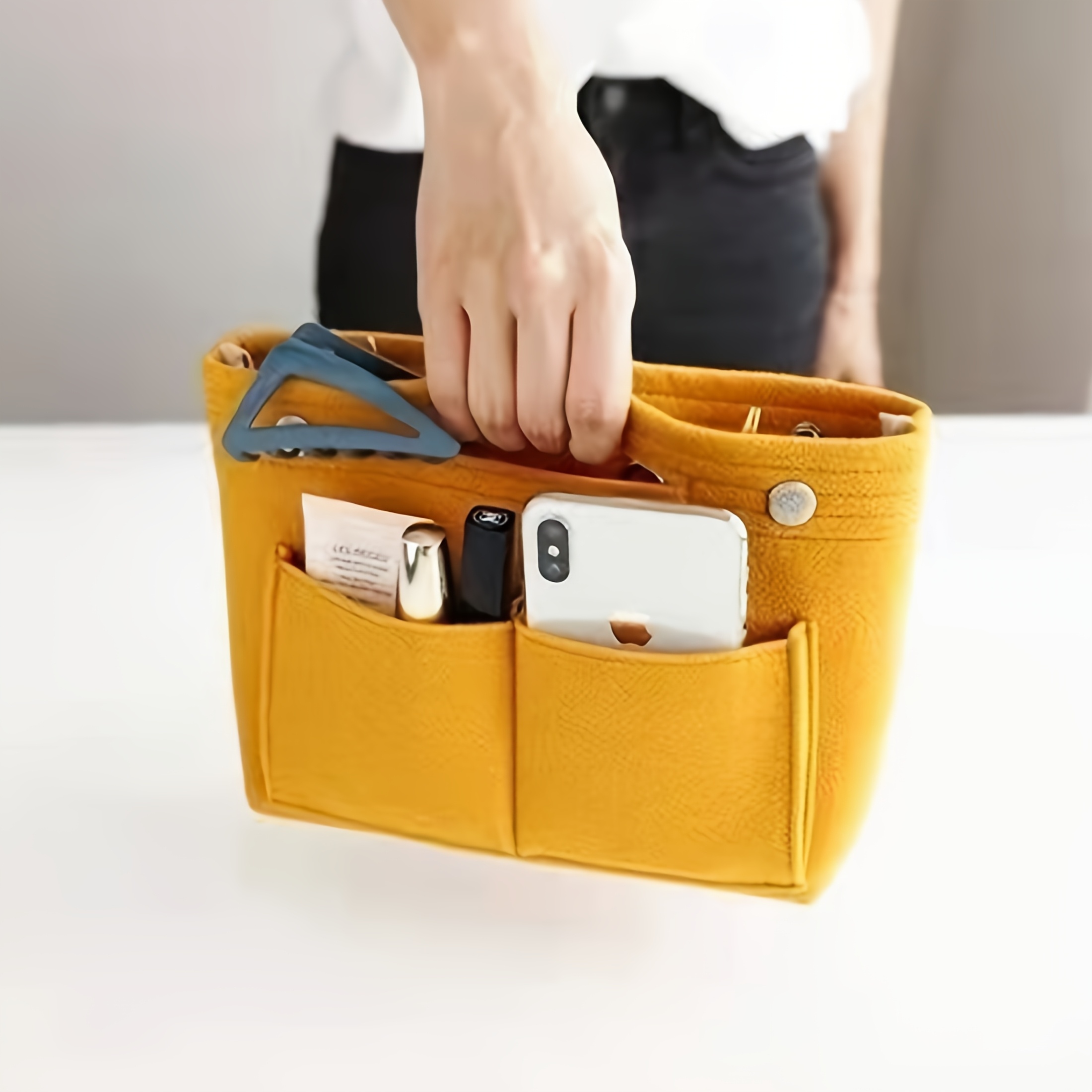 stück filz handtaschen organizer einsatz multifunktionale Temu