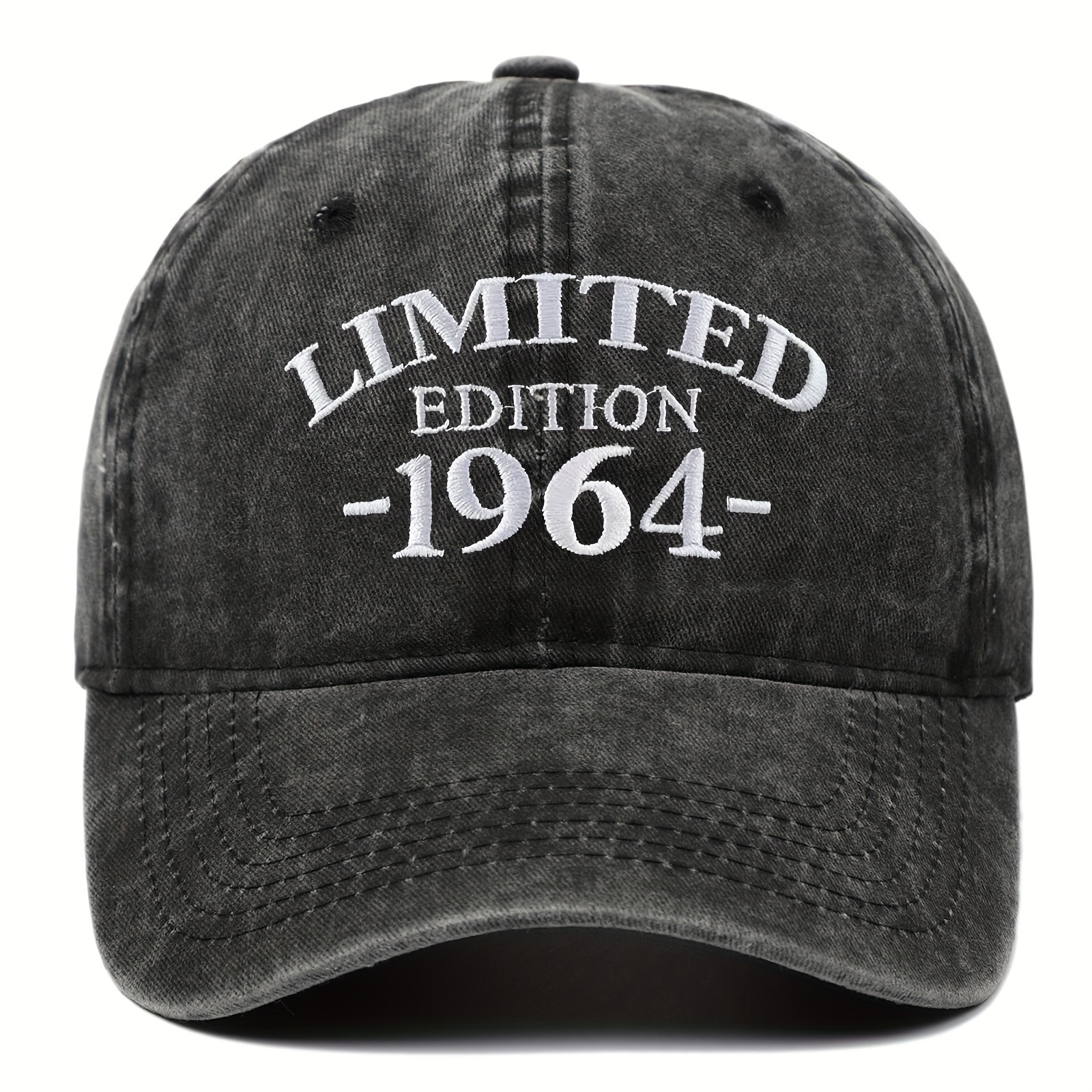 

1pc 1964 Baseball Hat For Men Women, 60th Birthday Decorations Hat, Adjustable Cotton Dad Cap