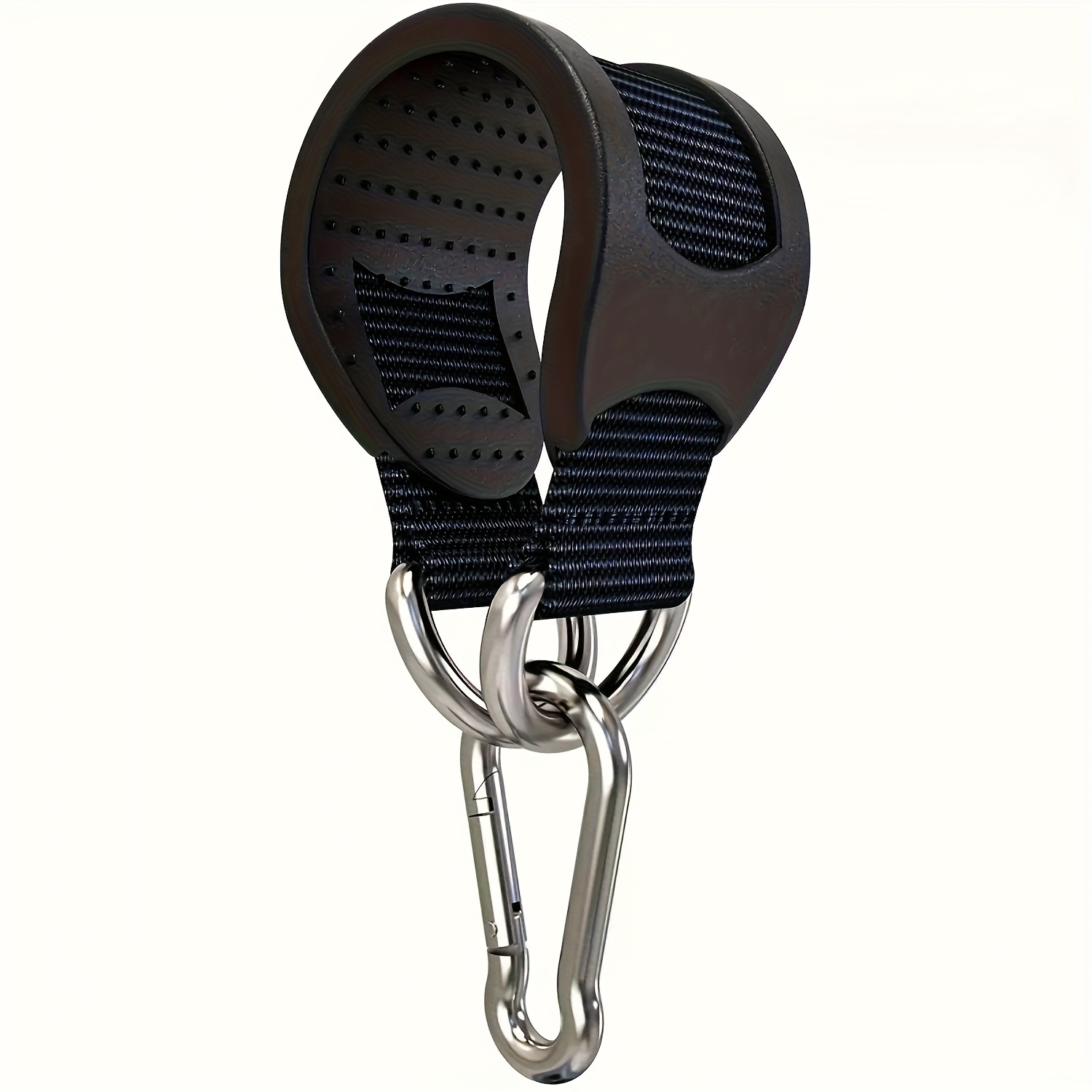 E-shop strapazierfähiger Nylon-Trainingsgurt mit Metallhaken – Fitnessstudio, Boxen, Klimmzug, Heimfitnessgeräte – Kompatibel mit Sandsäcken,