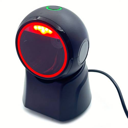 1d 2d qr desktop barcode scanner omnidirectional hands free automatic usb capture barcodes from mobile phone screen automatic image sensing barcode scanner