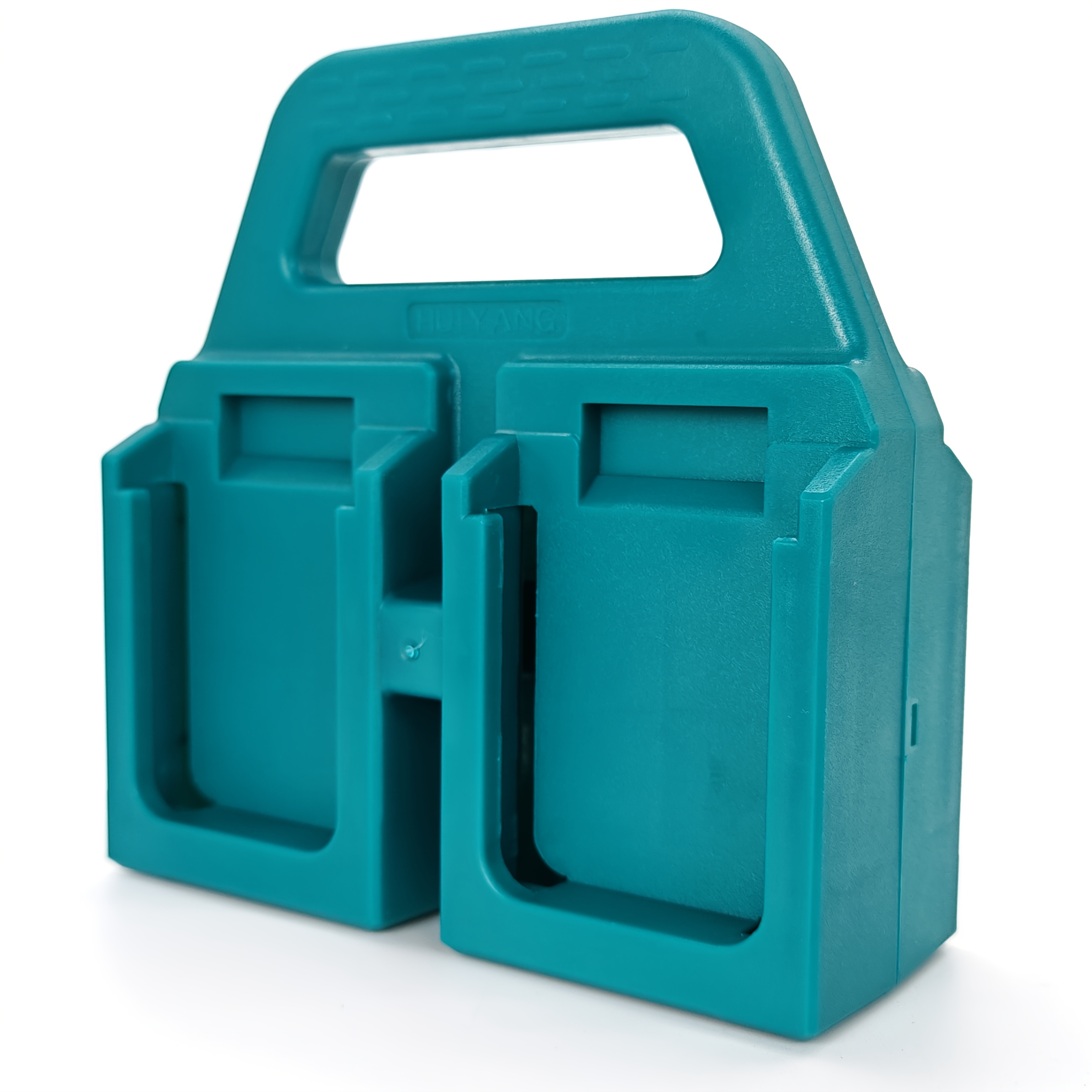 TEMU Porte-batterie de rangement pour batterie for Dewalt 18V 20V, Milwkee M&18, Makita 18V Li-ion, porte-batterie portable avec poignée