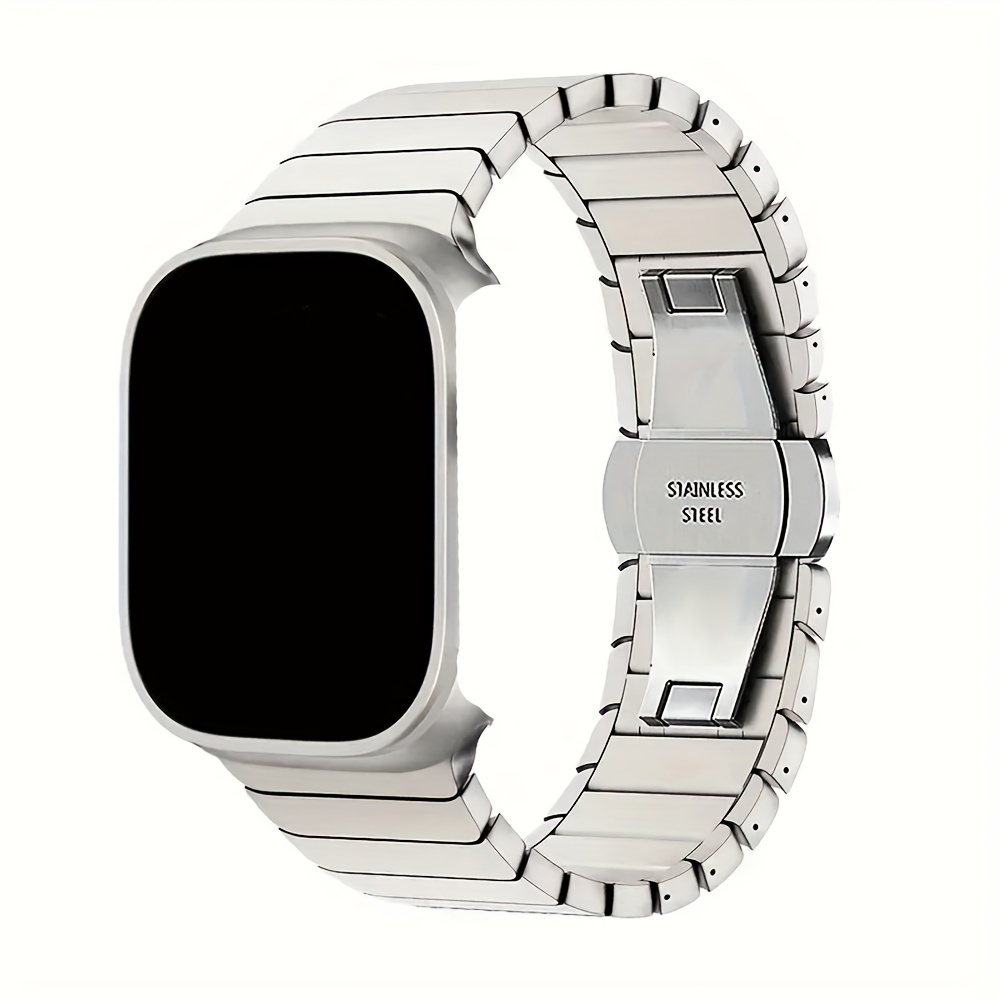 Stainless steel hot sale iwatch strap