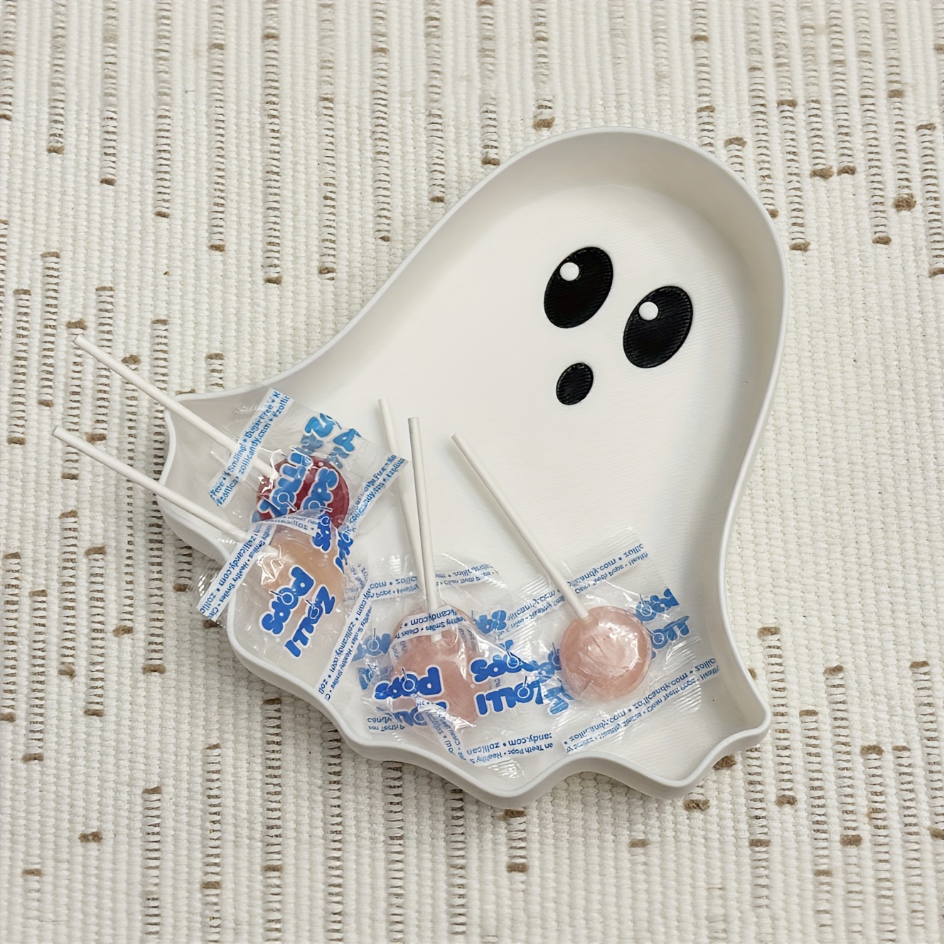 Image of Halloween Tray 3d Printing - Featuring A Cute Happy Design, Perfect As A Home Desktop Decoration, Suitable For Halloween Party Storage, Home Organization