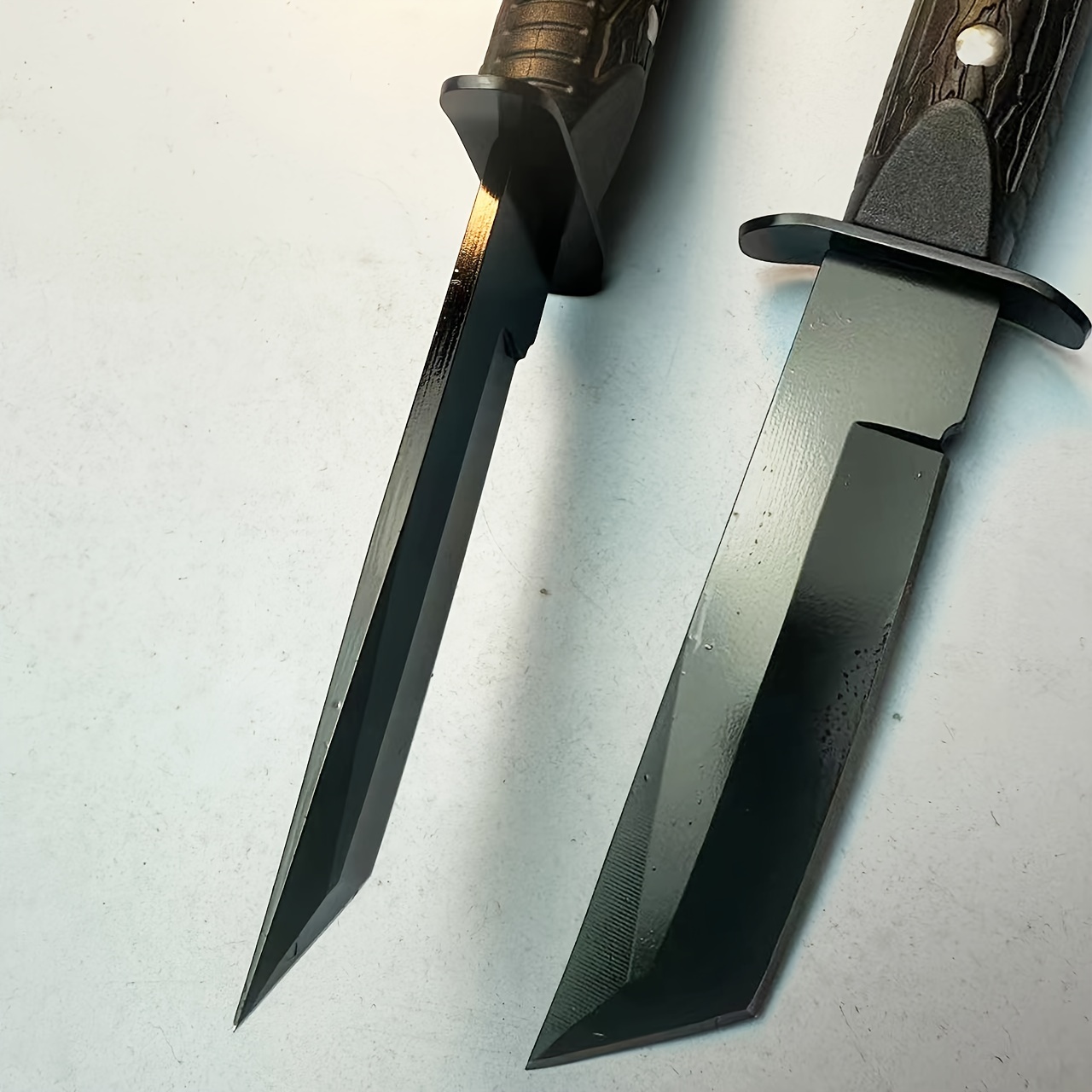 Full Tang Hunting Knife Heavy Duty Camping Knife Fixed Blade - Temu