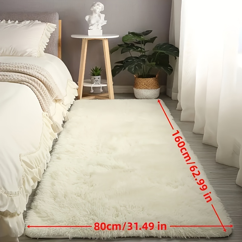 TEMU A Soft Rectangular Plush Carpet, An Upgraded Version Of Christmas Decor, Is Skin-friendly, Durable, And Comfortable, Making It Suitable For