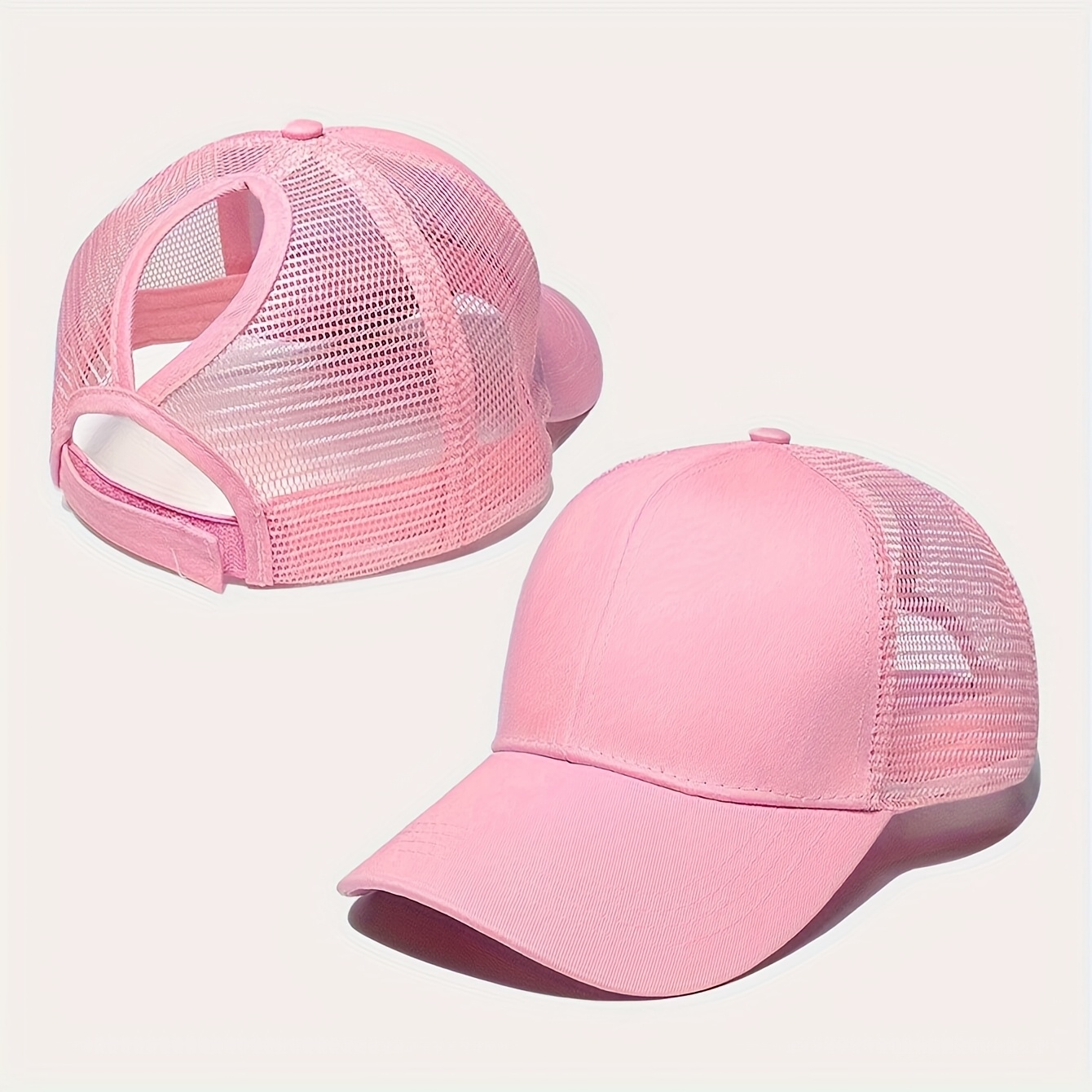 women's breathable mesh baseball cap adjustable snapback Temu