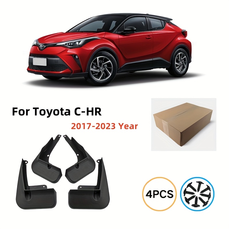 

Topgril Mud Flaps Kit For Toyota C-hr 2017-2023 Front And Rear Mud Guard 4pcs Set