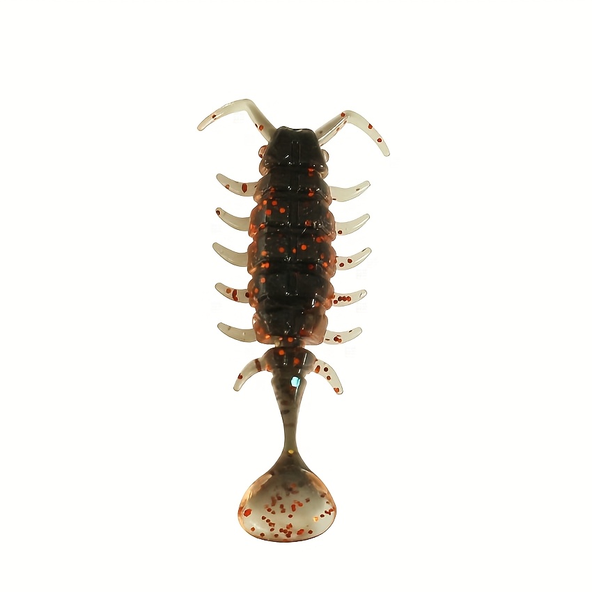 E-shop 15 Stück; 3,5 cm/1,38 Zoll 1 g; Kleiner Käfer T-Schwanz Weichköder für Barsch, Hecht Zander; Würmer zum Angeln; Geschenke für Zuhause; Freizeit