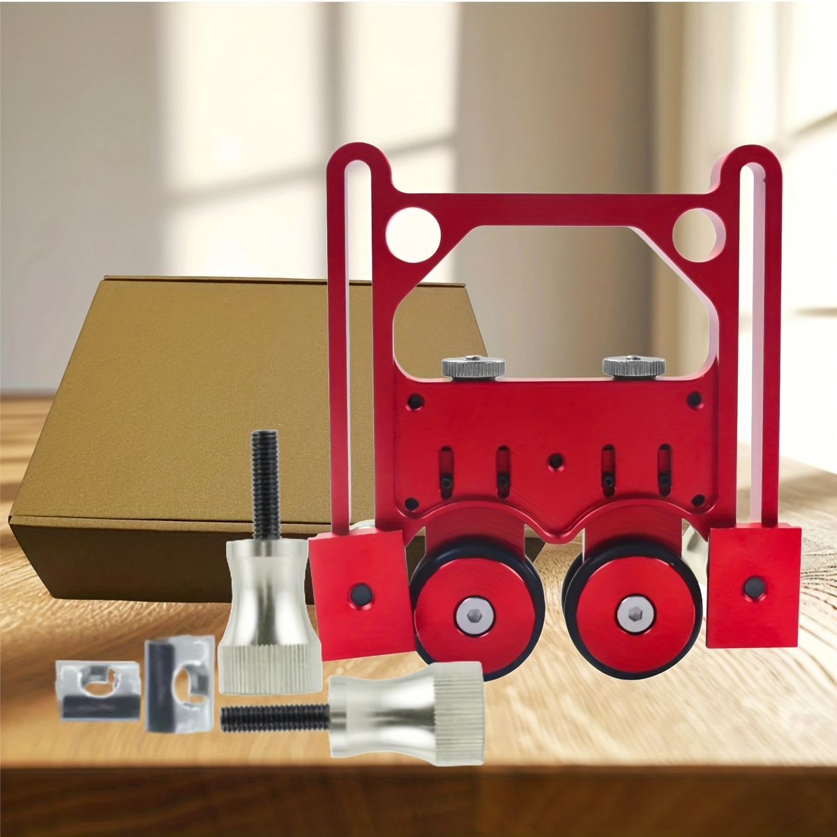 Temu – TEMU Feather Boards With Elastic Wheels, Designed For Safe Feeding Of Router And Table Saws