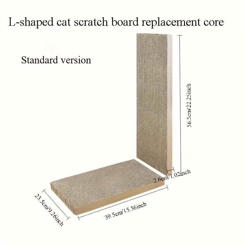 

L-shaped Cat Scratching , Large Density , Cat , Pet Furniture, Cat Toy, 15.6x22.4